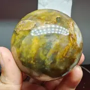 372g WOW! Natural Rare Pietrsite Crystal ball Quartz Sphere Healing B798
