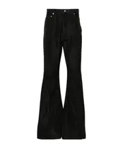 Rick Owens Bootcut Jeans 36 Black