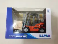 在飛比找Yahoo!奇摩拍賣優惠-仿真合金車 聲光堆高機 ST安全玩具 EAPAO TOYS 