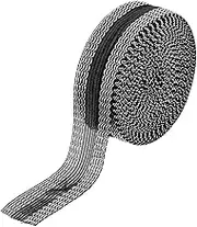 uxcell Iron-on Instant Hem Tape, 11 Yard No Sew Hemming Tape for Pants Washable Hem Adhesive Fabric Strips 1 Inch Fit for Clothes Curtain Pant Mouth - (1 Pack, Black)