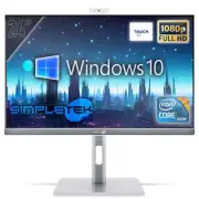 Computer All IN One 24 " Core I3 RAM 4gb SSD 2tb FHD Touch PC Windows 10 Pro _