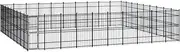 Generic Outdoor Dog Kennel Steel 82.94 m虏