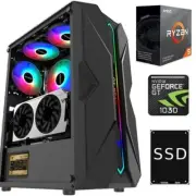 Gaming Pc Computers Amd Ryzen 5 3600 16gb Ram Ssd Nvidia Gt 1030