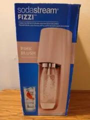 SodaStream Fizzi SPT-001 Pink Blush Sparkling Water Machine Soda Maker