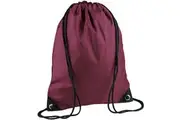 Bagbase Premium Gymsac Water Resistant Bag (11 Litres) (Burgundy) (One Size)