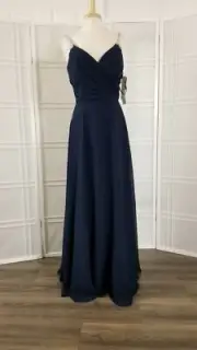 dress in color indigo size 10 designer Hayley Paige