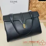 99新包包CELINE 賽琳 SOFT 16系列荔枝紋 大號托特包 手提包 單肩包 旅行包 女款 黑色灰色194043