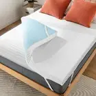 3 Inch Memory Foam Mattress Topper Full, Cooling Gel Bed Topper for Pressure ...