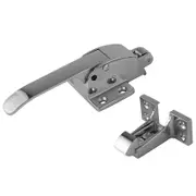 Amico Stainless Steel Spring Loaded Walk In Freezer Cooler Door Handle Latch Silver Tone