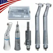 Turbina for NSK Dental 4 Agujero Alta y Baja Velocidad Kit Pieza de Mano USA