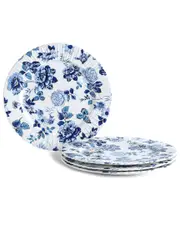 Stone Lain Fiore 4-Piece Salad Plate Set New Bone China