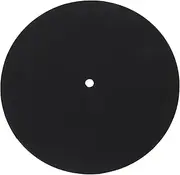 KOMBIUDA Vinyl Record Protective Mat Static Silicone Turntable Slipmat for Record Player Cushion Pad Vibration Control Scratch Protection Non Slip Design