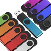 Kepmem USB Flash Drive 4GB 10 Pack USB 2.0 Thumb Drives 4 GB Memory Sticks