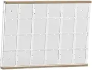 STARTIST Badges Collection Box Transparent Acrylic Multifunction Storage Collection Box Pin Display Case for Collectibles Jewelry Pins, 24 grids