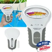 Water Quality Tester Level Monitor Digital PH Swimming Pool Kit Meter Chlorine W
