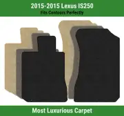 Lloyd Luxe Front Row Carpet Mats for 2015 Lexus IS250 (for: Lexus)