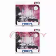 2 pc Philips High Beam Headlight Bulbs for Smart Forfour Fortwo 2016-2017 td (for: Smart)