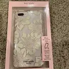 Kate Spade Hardshell Case for Apple iPhone 8+/7+/6s+/6 PLUS Clear/Floral NEW!