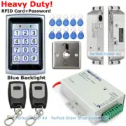 RFID Card+Password Security Door Access Control System+Dorp Bolt Lock+2 Remotes