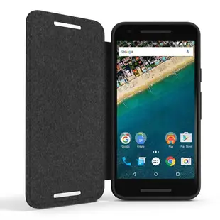 谷歌LG Nexus 5X手機殼Google 官方原裝款保護套智能翻蓋休眠皮套