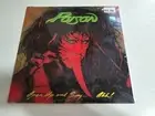 Poison - Open Up And Say ...Ahh! Sealed Original Banned Cover Press Record 1988