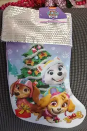 PAW PATROL Christmas Stocking 15" SKYE EVEREST
