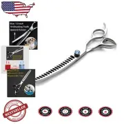 7.0" Professional Dog Grooming Chunkers Scissors - Japan 440C Stainless Steel