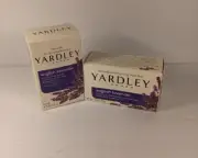 Lot of 2 Yardley of London English Lavender Moisturizing Bar Soap 4.25 oz