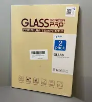 Glass Screen Pro Premium Tempered iPad 9 8 7 Protector 10.2" 2 Pack, QuikShip