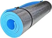 Camping Mat Aluminum Film EVA Double-Sided Insulated Roll Mat Moisture-Proof Camp Mattress Dustproof Waterproof Sleeping for Park Yoga Picnics Fishing 70.87x19.69x0.24 inch, Camping