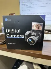 4K Digital Camera for photography 64MP 16X Video Camera Youtube Vlog w/ 32GB TF