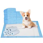 Advwin Pet Training Pads 60 x 60cm Puppy Dog Cat Toilet Super Absorbent Indoor Disposable 50Pcs/100Pcs/200Pcs/400Pcs