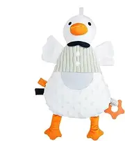 Swan Hand Puppet Toy | Cute Soothing Duck Plush Puppet,Sensory Snuggle Toy, Swan Hugging Pillow, Soft Calming for Storytelling