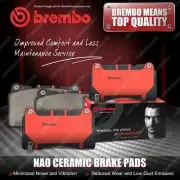 4pcs Front Brembo Ceramic Brake Pads for Peugeot 307 3A 3C 307 CC 307 SW 207 SW (for: Peugeot)