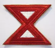 10th ARMY PATCHES ORIGINAL WW2 ERA ISSUE