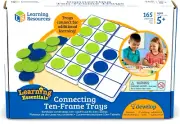 Connecting Ten Frame Trays Maths Resource for Teaching Number for Kids School