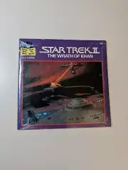 Star Trek II The Wrath Of Khan Book And Record #462 1983