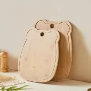 Thickened Solid Wood Cutting Board Hangable Serving Plate Pizza