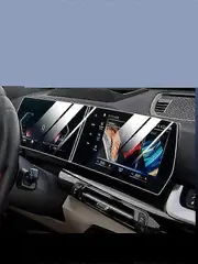 For Bmw U10 U11 X1 Ix1 2023 Car Gps Navigation Protective Film Lcd Screen Tempered Glass Protector Anti-scratch Film Fitting-xdd