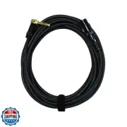 Audio 2000s E20125P1 1/4" TRS Right Angle to XLR Female 25 Ft Cable