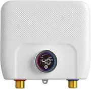 Fahgaer Water Heater Electric Instant Water Heater,Conversion Between Fahrenheit and Celsius, Remote Control,B