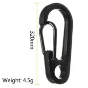 Mini Metal Key Buckle Snap Spring Clip Hook Carabiner Tool Outdoor 2025