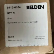 Belden cable Management XL Data Qk Touch 36 Rack 9712-0104