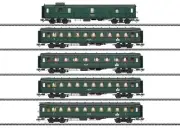 MARKLIN 42265 DRB Fast Train Car Set Hechtwagen 1 Pw4u + 1 AB4ru + 3 C4u