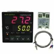 Inkbird ITC-100VH 100V~240V AC PID temp controller thermostat K sensor SSR Relay