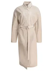 [Max Mara Sportmax] Max Mara Sportmax-Coats Beige-Donna 40 Beige