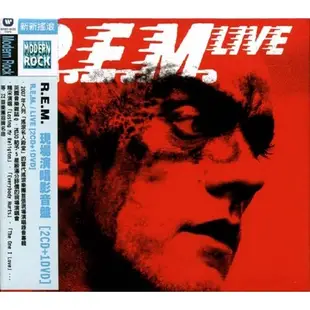 ★C★【西洋2CD+DVD專輯】R.E.M.合唱團 R.E.M.   現場演唱影音盤 2CD+DVD