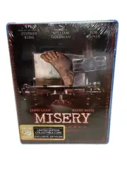 MISERY STEPHEN KING * BLU-RAY James Caan , Kathy Bates New/Sealed