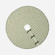 Gingham Tree Skirt Green - Threshold designed with Studio McGee