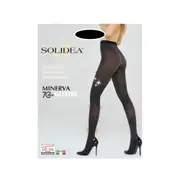 Solidea Minerva Glitter Tights 70Den Compression 12 15mmHg 2M Black Silver